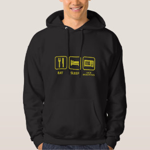 Veste À Capuche Mangez des micro-ondes de hack de sommeil