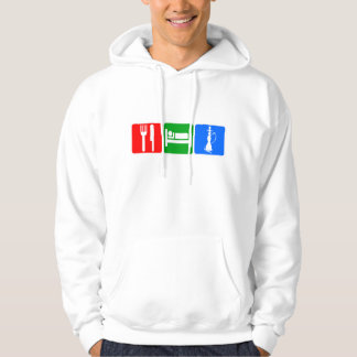 Veste À Capuche Mangez, dormez, narguilé