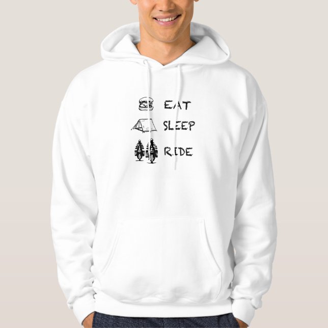 Veste À Capuche MANGEZ le TOUR de SOMMEIL - Hoody (Devant)