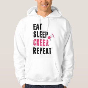 Veste À Capuche Mangez Sleep Cheer Repeat - vivre cette vie joyeus