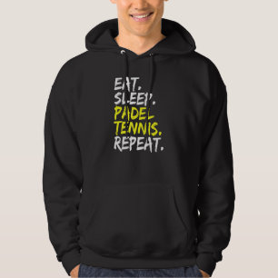 Veste À Capuche Mangez Sleep Padel Tennis Répéter Padel Lecteur Pa