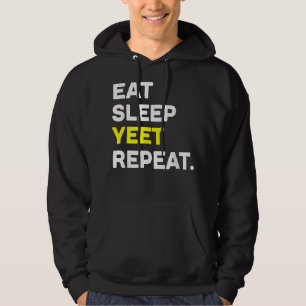 Veste À Capuche Mangez Sleep Yeet Répéter Funny Dance Slang Basket