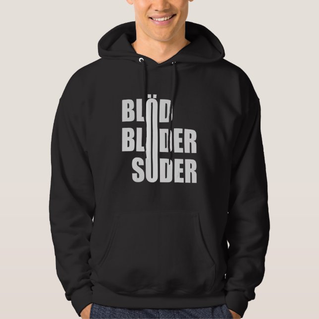 Veste À Capuche Manifestation politique de Stöder Söder Stuble (Devant)