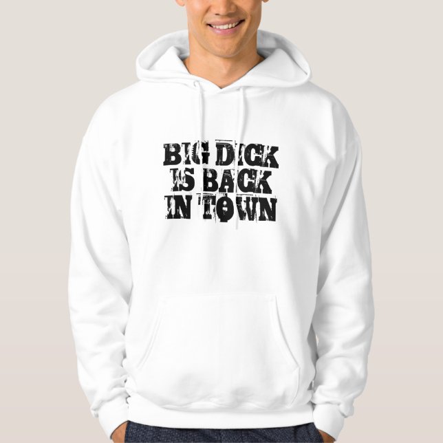 Veste À Capuche Manteau BIG DICK (Devant)