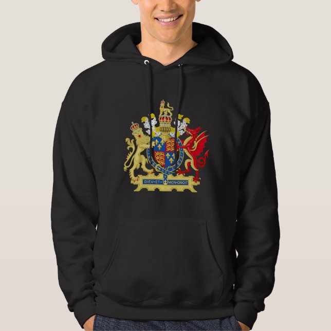 Veste À Capuche Manteau de l'Angleterre des bras (Devant)