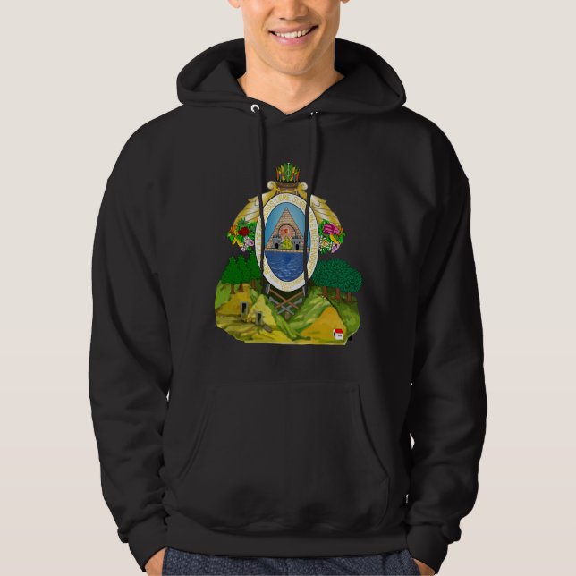 Veste À Capuche Manteau du Honduras des bras HN (Devant)