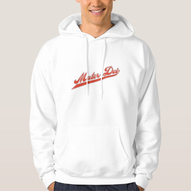 Veste À Capuche Manuscrit de Dei de mère (Devant)