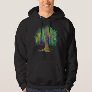 Veste À Capuche Mardi Gras Carnaval Mexicain Graphic Bead Tree Bou