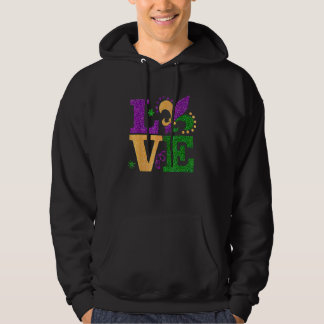 Veste À Capuche Mardi Gras Shirt Love Mardi Gras 2023_3