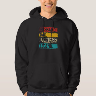 Veste À Capuche Mari Légende De L'entretien De La Pelouse Papa Ton