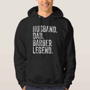 Veste À Capuche Mari Papa Papa Barbier Légende Drôle Fête des Père
