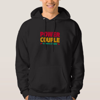 Veste À Capuche Marié 43 ans Couple de puissance 43e anniversaire