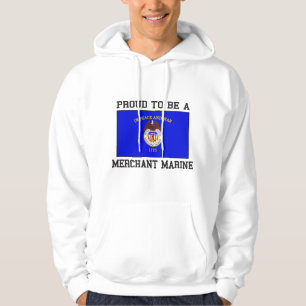 Veste À Capuche Marine marchande fière