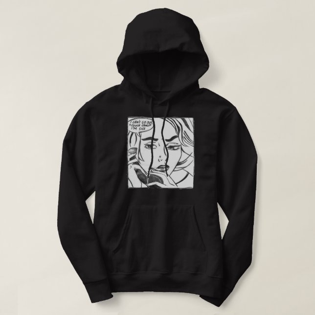 Veste À Capuche Marine moyenne filles Musique de cinéma Beau modèl (Design devant)