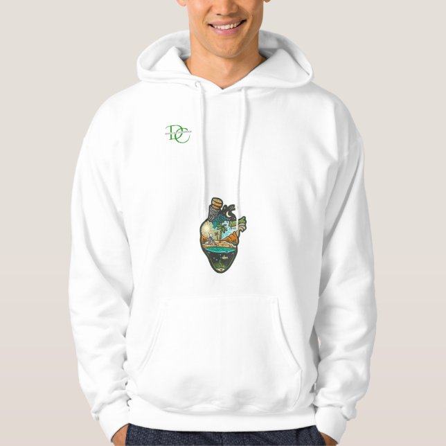 Veste À Capuche Masque cher pour hommes avec un design unique (Devant)