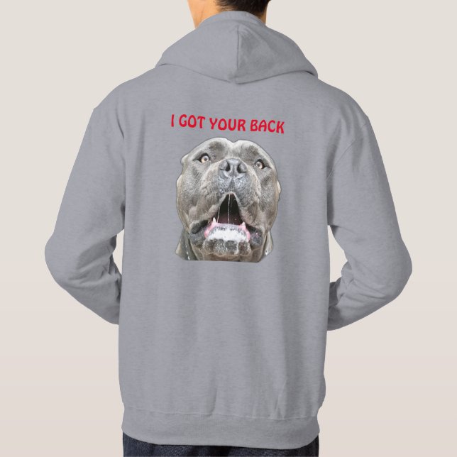 Veste À Capuche Mastiff Mad Guard Canne Corso Chien (Dos)