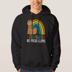 Veste À Capuche Maternelle Pas de Prob Llama Team Enseignant Rai