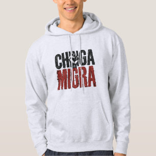 Veste À Capuche Maudit La Migra Chemise Anti-ICE –Résistance Vinta