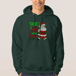 Veste À Capuche mauvais Noël santa claus ho maison