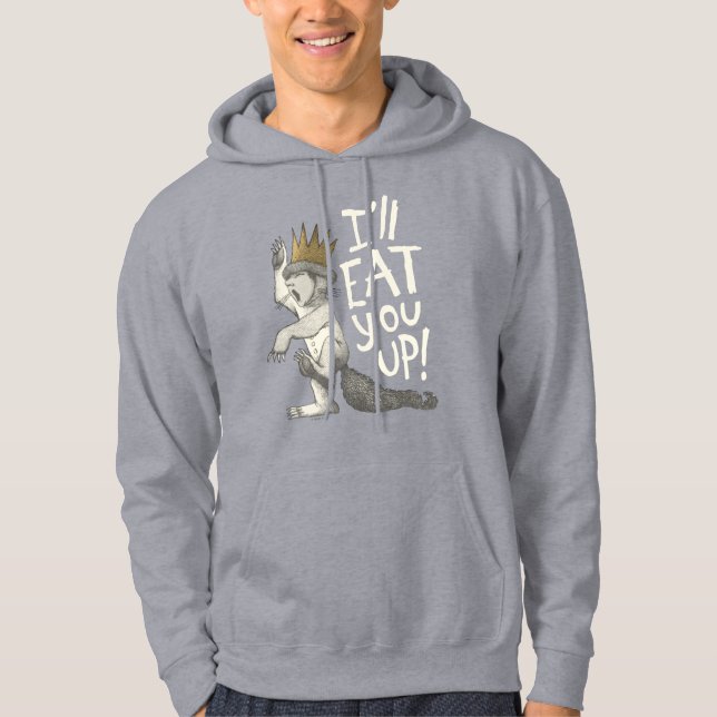 Veste À Capuche Max. | Je Te Mangerai ! (Devant)