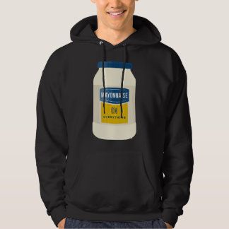 Veste À Capuche Mayonnaise sur tout amateur de mayo condiment drôl