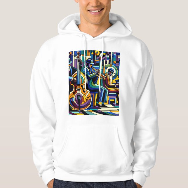 Veste À Capuche mec de jazz (Devant)