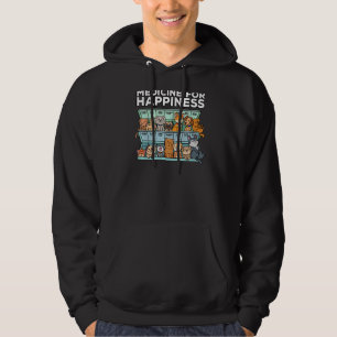 Veste À Capuche Médecine Pour Le Bonheur Boîte À Pilules Animaux P