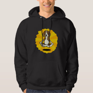 Veste À Capuche Méditation de chien Yoga Beagle Labrador Husky She