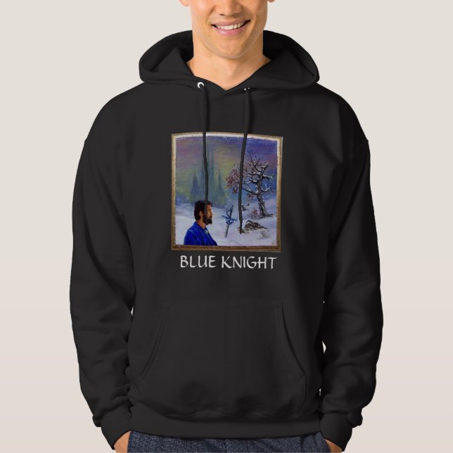VESTE À CAPUCHE MÉDITATION D'UN CHEVALIER (Devant)