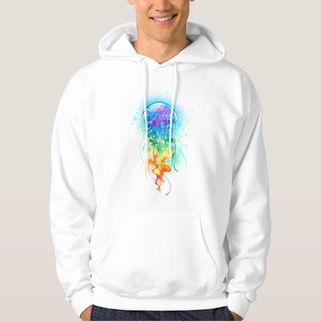 Veste À Capuche Méduse arc-en-ciel (Devant)