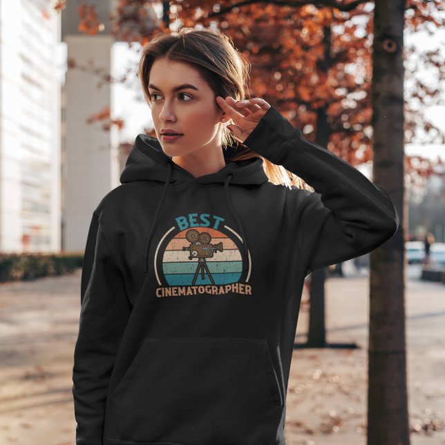 Veste À Capuche Meilleur Cinématographe - Retro (Créateur téléchargé)