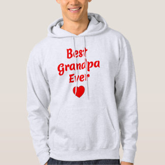 Veste À Capuche Meilleur Grand-Père du monde (Coeur d'Amour, Grand