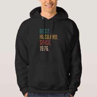 Veste À Capuche Meilleur Mari depuis 1976 46e anniversaire de Mari