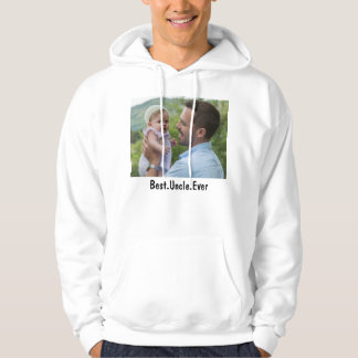Veste À Capuche Meilleur oncle jamais personnalisé