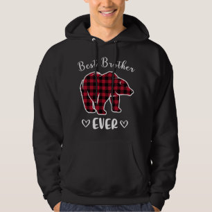 Veste À Capuche Meilleur Ours Jamais Mappé Rouge Correspondance