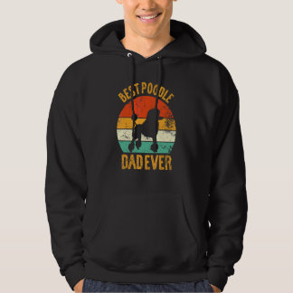 Veste À Capuche Meilleur papa caniche de tous les temps Fier Vieux