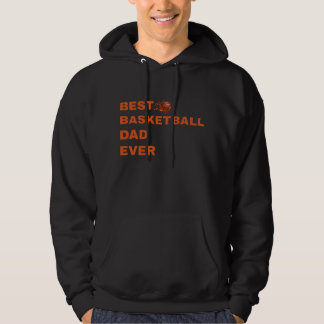 Veste À Capuche Meilleur Papa de Basket-ball Ever