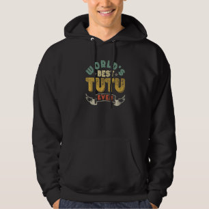 Veste À Capuche Meilleur Tutu du Monde   Papy Hawaïen Hommes