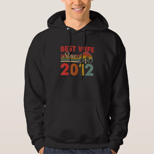 Veste À Capuche Meilleure Femme depuis 2012 Epic Matching 11ème Ma (Devant)