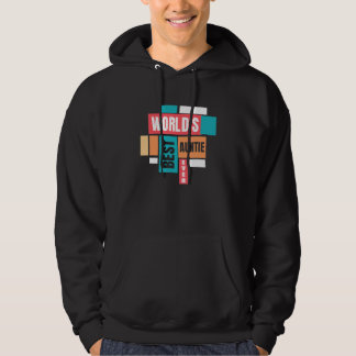 Veste À Capuche Meilleure Tante Du Monde, Tante Design de Nephe