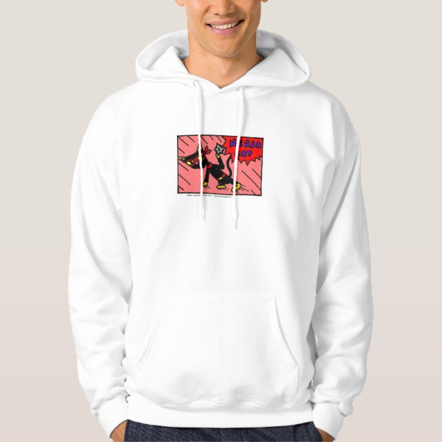 Veste À Capuche Mel NINJA CAT Homme Sweatshirt à capuchon (Devant)