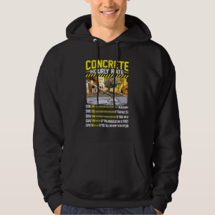 Veste À Capuche Mélangeur De Ciment Béton Taux Horaire De Main-D'O