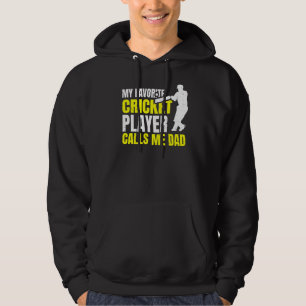 Veste À Capuche Mens Cricket Sport Pour Un Père D'Un Joueur De Cri