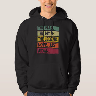 Veste À Capuche Mens L'Homme Le Mythe La Légende Non Seulement Aid