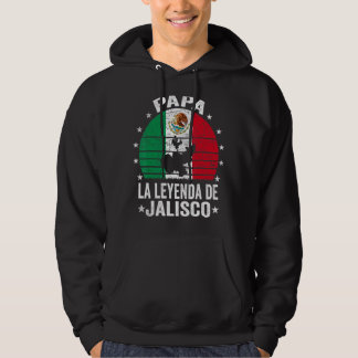 Veste À Capuche Mens Papa La Leyenda De Jalisco Mexicain Papa Jali