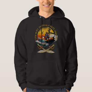 Veste À Capuche Mens Pontoon Bateau Pirate Capitaine Costume Ponto