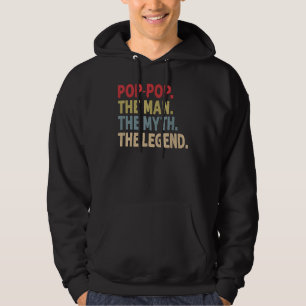 Veste À Capuche Mens Pop Pop Pop The Man The Myth The Legend For G