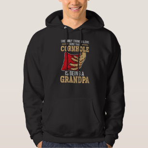 Veste À Capuche Mens Sack Toss Corn Trou Jeu pour Cornhole Grand