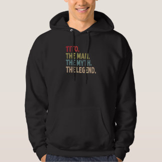 Veste À Capuche Mens Tito L'Homme Le Mythe La Légende Grand-Père F
