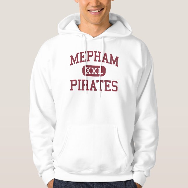 Veste À Capuche Mepham - pirates - lycée - Bellmore New York (Devant)